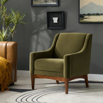 Arshanti Armchair With Solid Wood Legs