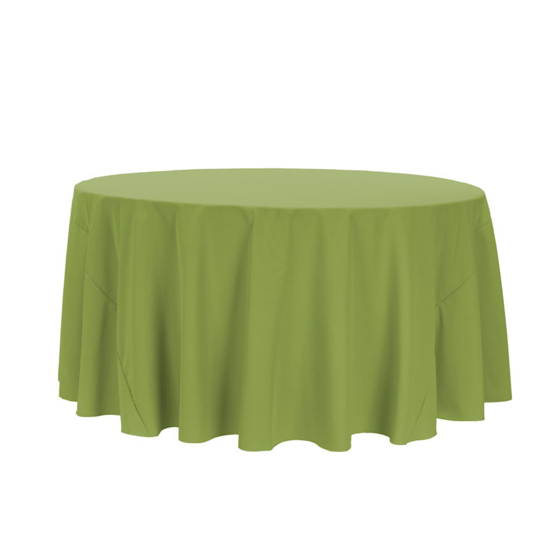Timmie Tablecloth, 96" Round, Pistachio