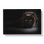 Black Cat with Yellow Eyes - Wrapped Canvas-55371843