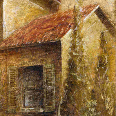 Tuscan Montage 3 - Photographie sur toile tendue