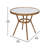 Rylan Indoor/Outdoor Commercial Bistro Set with Table and Two Chairs-908101471