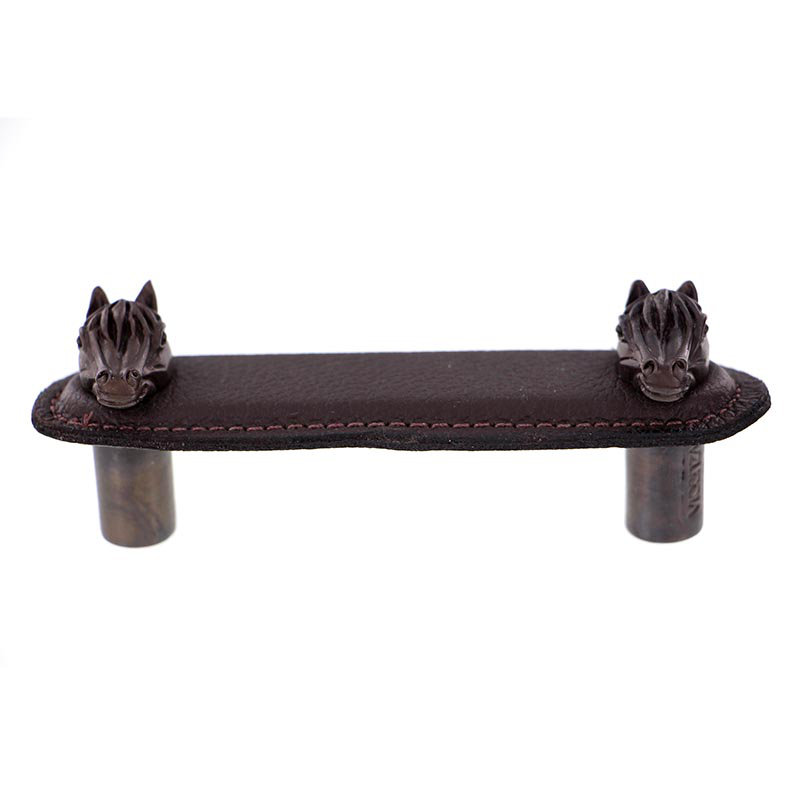 Equestre 3" Center to Center Bar Pull, 6", Oil-Rubbed Bronze