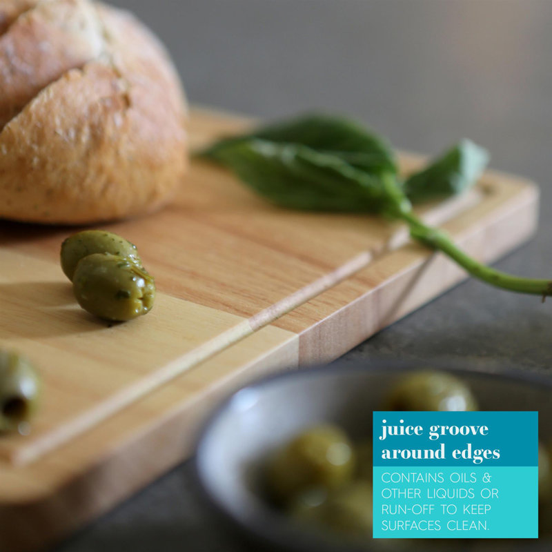 Argon Tableware Rectangle Wooden Chopping Board