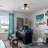 12" W Round Glass Flush Mount Light