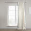 Contemporary Stripe Cotton Stripe Bordered Curtains - Single Panel-218904491