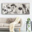 «Misty Wildflower Morning», toile tendue avec châssis-923962387