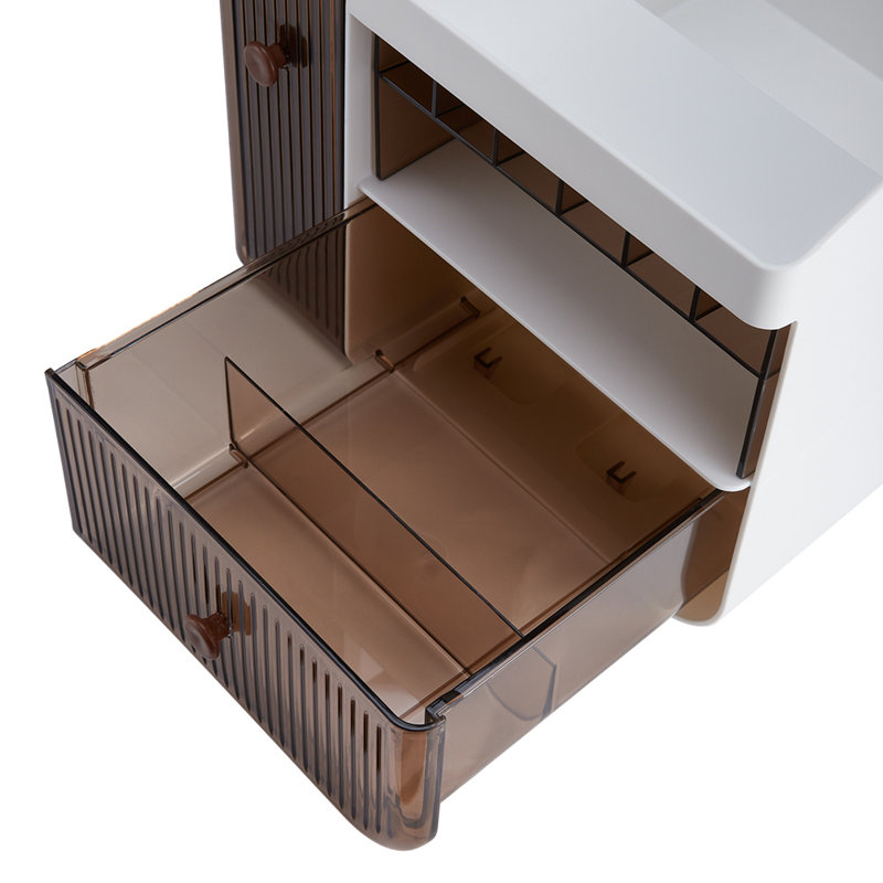 Akbez Plastic Makeup Organizer