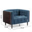 CHAISE DE CLUB MODERNE
