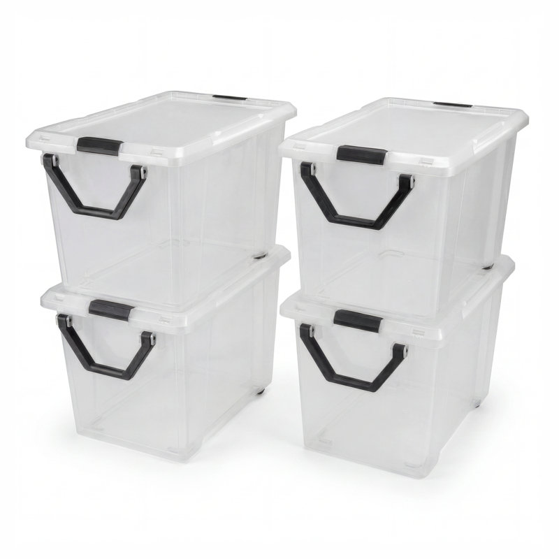 32 Gal Wheeled Tote 4-Pack