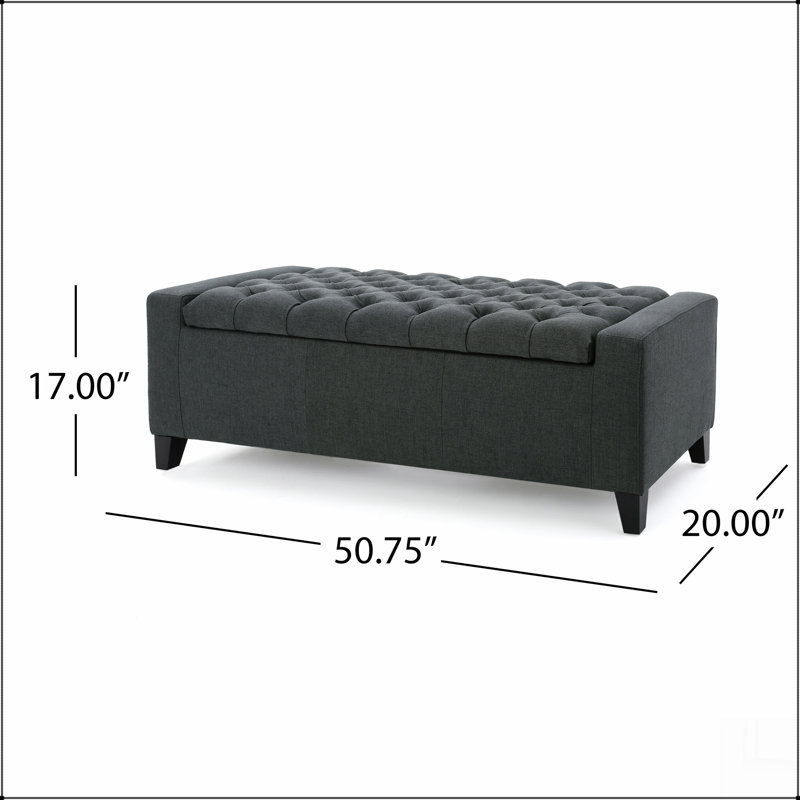Repose-pieds avec rangement, banc pour chambre ou entrée