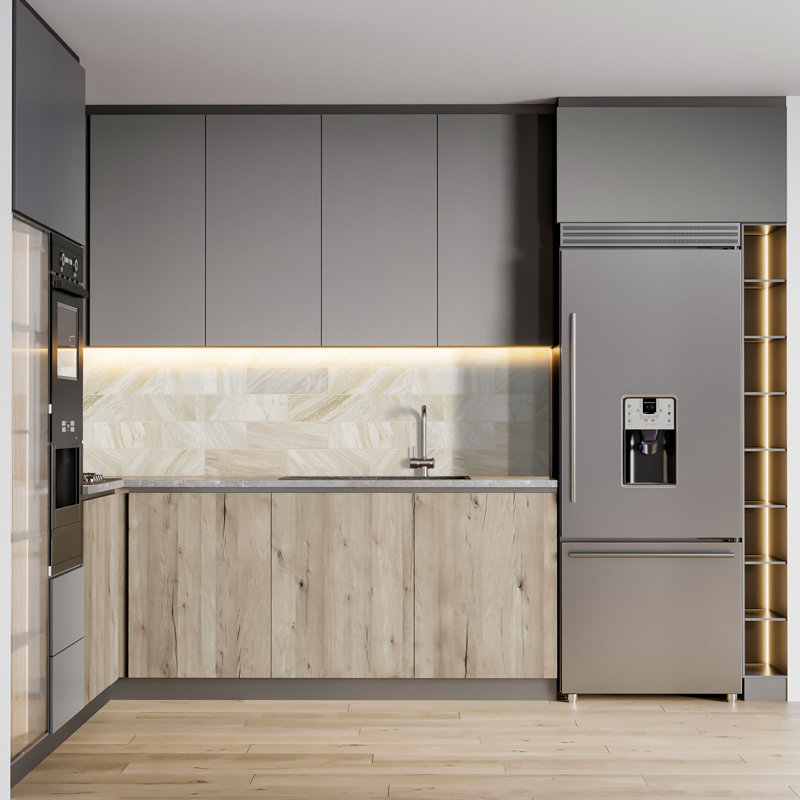 Selene Oro 4 in. x 12 in. Honed Marble Subway Floor and Wall Tile