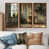 Brown Floater Framed Canvas
