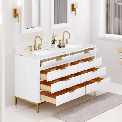 Gervais Double Bathroom Vanity Set