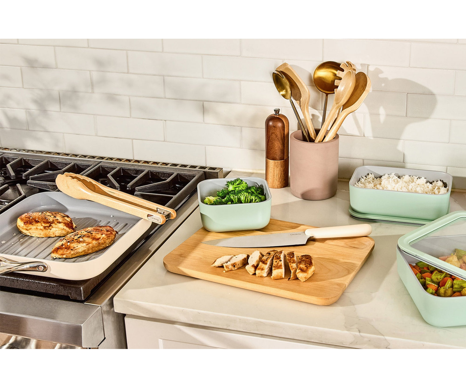 Caraway 5Pc Wooden Utensil Set