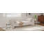 Lit de jour moderne rembourré avec méridienne avec coussins Petit lit de jour simple, aucun matelas requis, parfait pour les salons et les bureaux-632767032