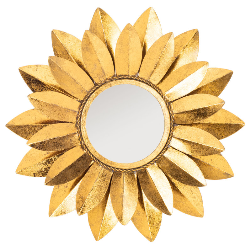 Zeppelin Metal Flat Wall Mirror