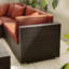 Miacomet Modular PE Rattan Garden Sofa Set and Table for Modern Gardens and Patios (Cover Included)-2147318855-2147318854