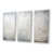 White Floater Framed