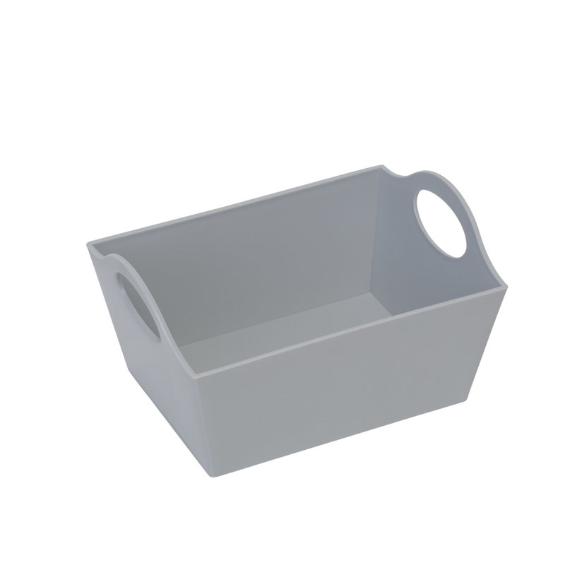 Bac de rangement Rebrilliant Nyeisha, Gris