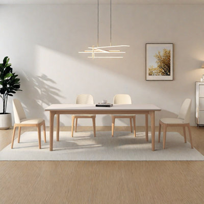 High-end dining table and chair set