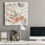 Toile tendue avec châssis «Peach & Rust Blooms II» - Prêt à accrocher-298342178