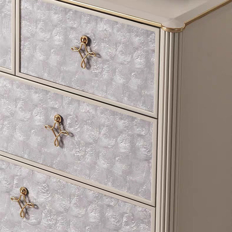Armoire de rangement moderne et simple avec tiroirs de luxe