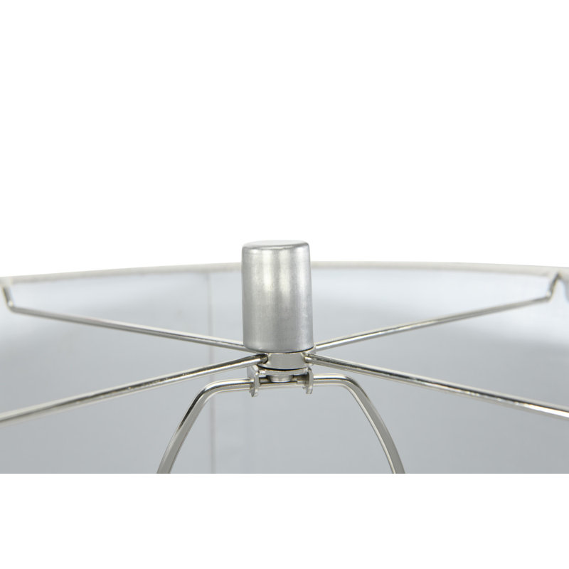 Mettler Table Lamp, Cream/Pewter