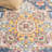 Mahlum Oriental Hand Tufted Wool Area Rug in Beige/Navy-503403461