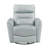 1Pc Recliner Chair With Swivel Motion Luxurious Comfort Leather Upholstered Solid Wood Living Room Furniture, Aqua-2055123031