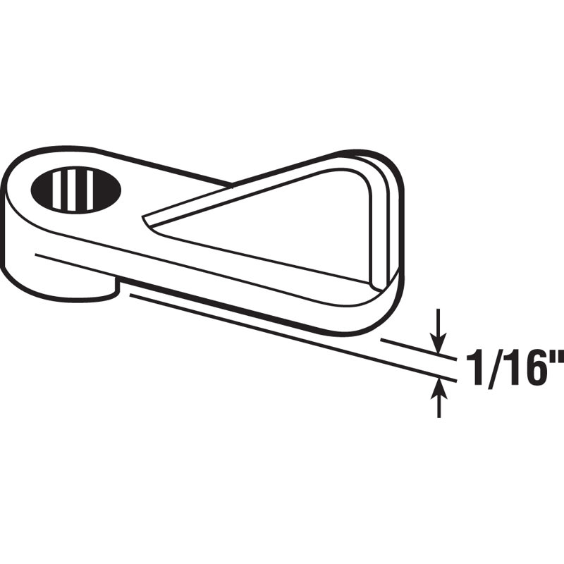 Pince pour moustiquaire en plastique moulé 1/16 po Prime-Line
