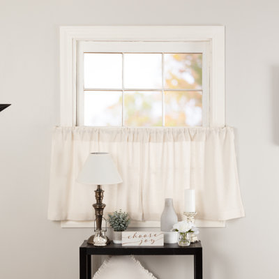Middlesbrough Cotton Tailored 72" Cafe Curtain