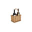 Wicker 2 Bottle Drinks Carrier Basket