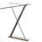 Jessika L-Shaped Glass Top Metal Base Executive Desk-1567070592