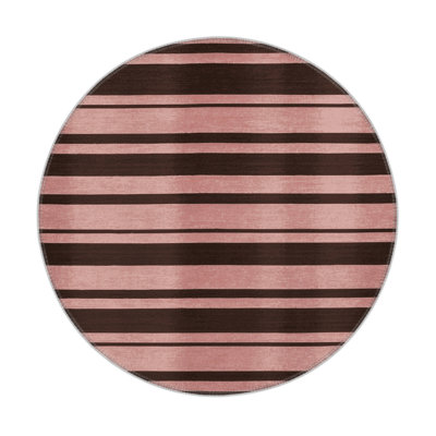 Tapis intérieur / extérieur noir HorizontalStripes