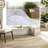 Luxurious White King Bedding Set, Soft Microfiber Medallion Quilt
