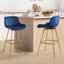 Tabouret de bar rotatif 28,34 po Neuhaus