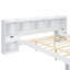 Lit plateforme polyvalent en bois avec rangement abondant et design élégant