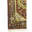 Tapis oriental bleu / brun / blanc en laine noué à la main Fairview 2 pi 1 po x 3 pi Fairview