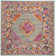 Christa Southwestern Light Gray/Fuchsia Area Rug