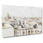 Rooftops In Barcelona Spain - Wrapped Canvas-56640675