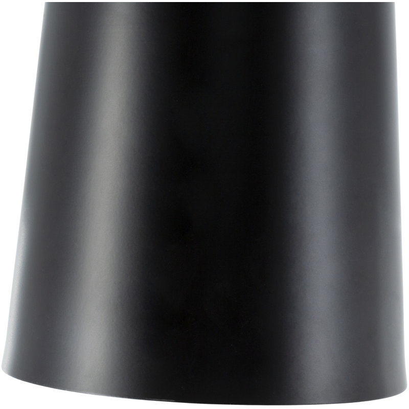 Ahnna 65'' Black Arched Floor Lamp