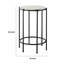Table d'appoint, bout, rond, table d'appoint, petite, lampe, salon, chambre à coucher, table de chevet, contemporain-199699311