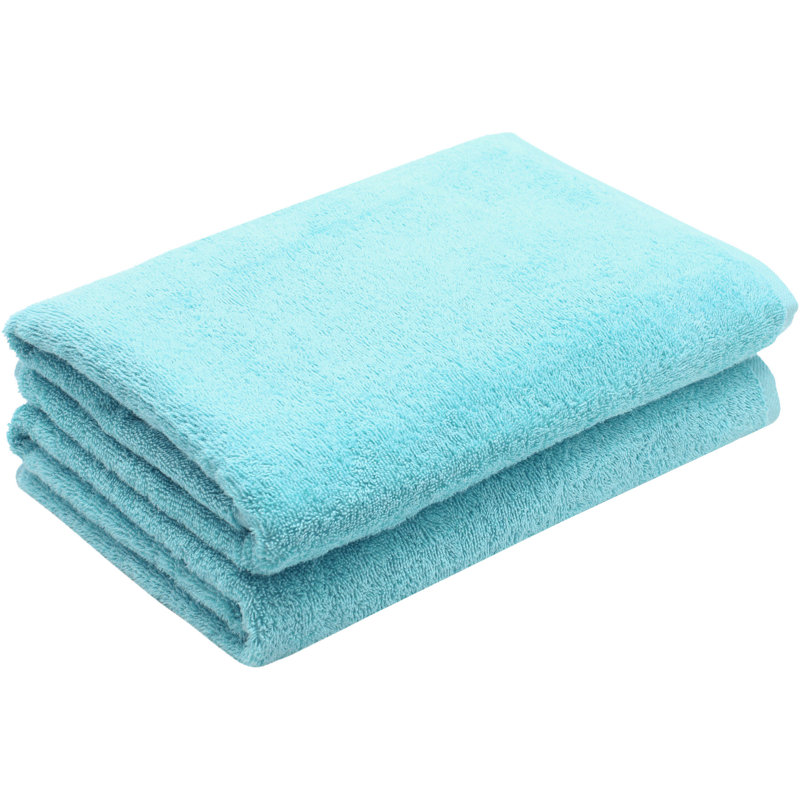 Midweight Bath Towel, Azur