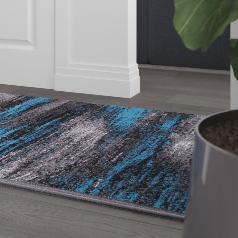 Guelph Abstract Indoor Rug, Runner 3' x 11'