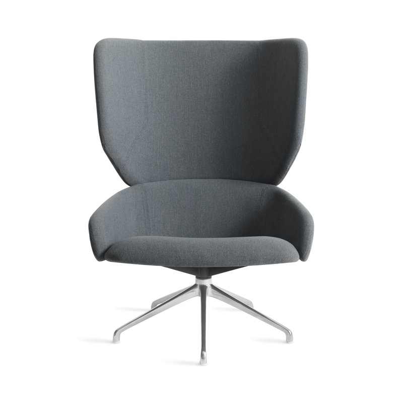 Heads Up Swivel Lounge Chair, Maharam Mode in Machine