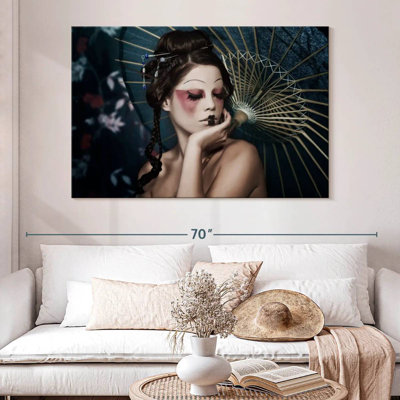 Maquillage de la Shisworth moderne Geisha