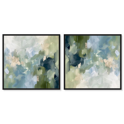 «Minted Brush Set Canvas» par Art Remedy