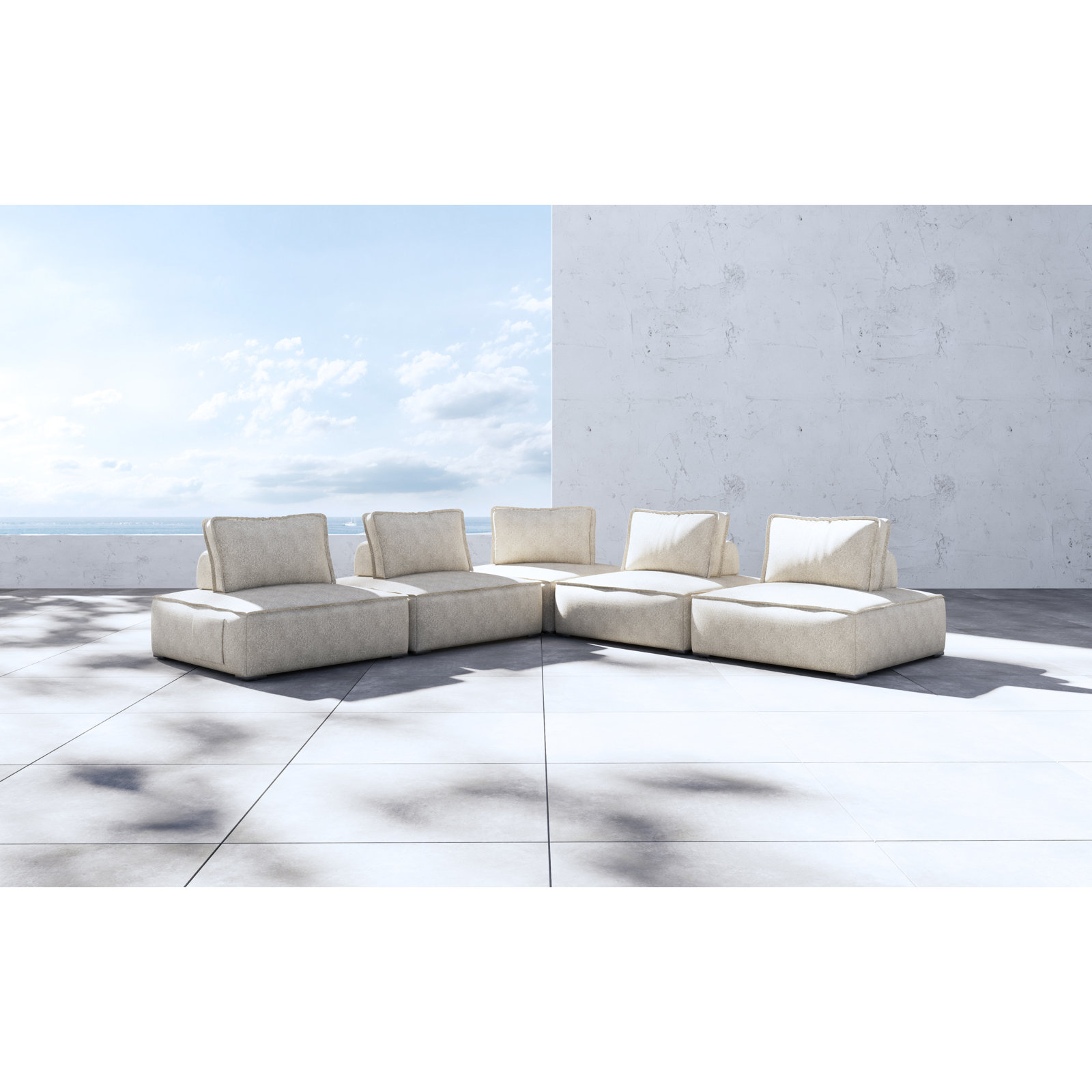 Mirri 130" Patio Sectional