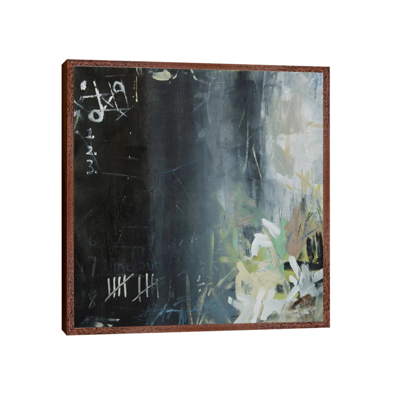 Chalk One Up by Julian Spencer - Painting on Canvas, Classic Wood Framed Canvas, 66.04 cm H x 66.04 cm W