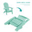 Chaise Adirondack pliable Luna-1574723545